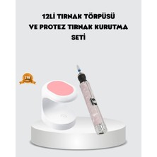 Dekofon 20.000 Rpm Tırnak Matkabı + Mini LED Oje Kurutma Cihazı Seti