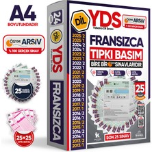 Karakutu Yayınları 2026 YDS Fransızca ÖSYM Tıpkı Basım Çıkmış Soru Deneme Paketi 25li Fasikül SETİ