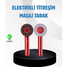 Dekofon Saç Büyüme Destekleyici Elektrikli Masaj Tarak LED ve Titreşimli