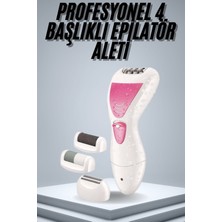 Aksiyon Global Epilatör Cihazı Epilasyon Aleti Çoklu Başlık Seçeneği Ayak Törpüsü - Lisinya