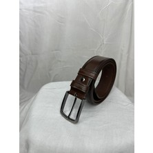 Pantoloncu Ali Deri Kemer Kot Kumaş Keten Için 3.5 cm