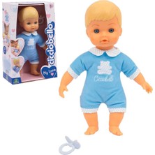 Cicciobello 24 cm Mavi Tulumlu Yumuş Bebek CCBA6000-M