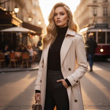 Sb Shopping Dalgalı Front Lace Gerçek Tül Peruk / Altın Karamel / 60/65CM