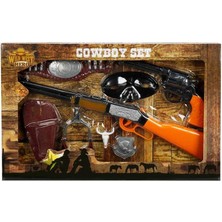 Dekofon Tüfekli Kovboy Oyun Seti