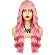 Sb Shopping Pembe Dalgalı Tül Peruk