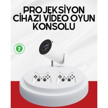 Aksiyon Global 3D Oyun Destekli Kablosuz Ev Sinema Projeksiyon Cihazı - Lisinya