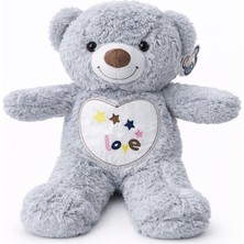 InTrio Salaş Ayıcık Kalpli Peluş Oyuncak 70 cm – Yumuşak Dokulu, Sevimli Tasarım