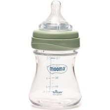 Mooma Neutra Tritan Biberon 150 ml 0-6 Ay Yavaş Akış Çağla Yeşili