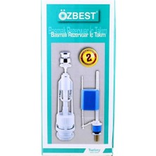 Hype Store Özbest Su Tasarruflu Basmalı Klozet Rezervuar Iç Takımı - Uyumlu ve Dayanıklı