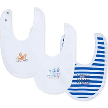 Messy Duck Baskılı Mama Önlük 3'lü - Ocean