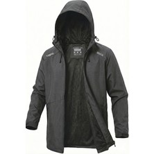 Ghassy Co.Erkek Rüzgarlık/Yağmurluk Outdoor Omuz Detaylı Mevsimlik Füme Spor Ceket
