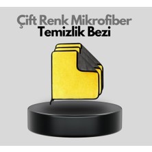 Yünlü Hassas Araba Yıkama Ve Temizlik Bezi. 30X30 1 Adet. Yünlü Temizlik Bezi Çift Renk