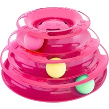 Hype Store Toplu Yuvarlak Kedi Oyuncağı 24 x 13 cm - Vıolet