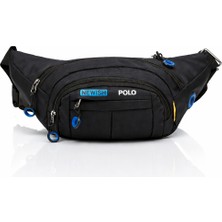 Av A Dos Siyah Unisex Suya Dayanıklı Kulaklık Çıkış Çapraz Askılı Omuz Spor Bel Çanta Günlük Yürüyüş Outdoor