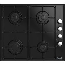 Zendi ZO.21411.B Ankastre Siyah Emaye Ocak