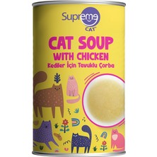 Hype Store Supreme Cat Tavuklu Çorba 135ML 12'li Islak Mama