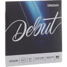 Hype Store D'addario D310 Debut Takım 4/4 Keman Teli (Medium)