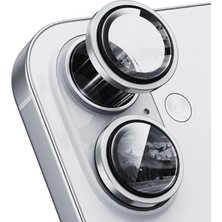 Hype Store Ggm Aksesuar iPhone ile Uyumlu Temperli Cam Kamera Koruma | Alüminyum Alaşım Çerçeveli Lens Kapağı,