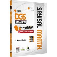 Karakutu Yayınları 2026 Dgs Sayısal Mantık Kara Kutu Ösym Çıkmış Soru Havuzu Bankası Konu Özetli Dijital Çözümlü