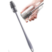 Hype Store Silikon Biberon Fırçası – Bpa Içermez, Şişe ve Matara Temizleme Fırçası, Çok Amaçlı Silikon Fırça, E