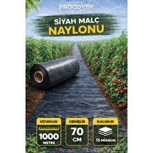 Procover Procover/ Malç Naylonu/ 1000 Metre x 70 cm x 10 Mikron / Deliksiz/ Siyah