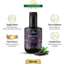 LANORRE %100 Soğuk Sıkım Yerli Tohum Çörekotu Yağı 250ML