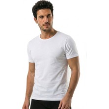 Öts Erkek T-Shirt O Yaka Modal (%47 Modal - %47 Pamuk - %6 Elastan)
