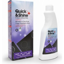 Quick&Shine Seramik ve Cam Ocak Yüzey Temizleyici Krem