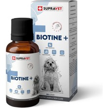 Hype Store Supravet Plus +B For Dogs Biotine Damla 100 ml + Zinc + Multi Vitamin (Köpekler Için Tüy Sağlığı Dam