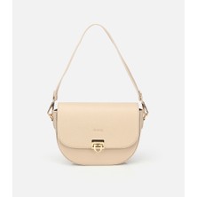 Hotiç 03CAH296590A400 KADIN Kemik Gold Kilit Detaylı Omuz Çantası