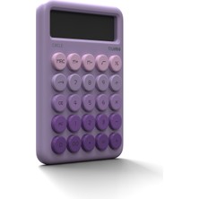 Truebo Circle Mor Renkli Hesap Makinesi