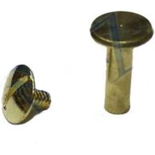 MiraLive Cilt Menü, Katalog, Kartela Vidası, 13MM - Sarı, 100 Adet