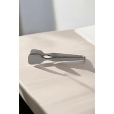 Hype Store Çelik Şeker Maşası Çizgili Model-18/10