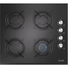 Zendi ZO22471B Ankastre Siyah Cam Ocak 22471