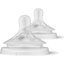 Hype Store Philips Avent Doğal Tepkili Biberon Emziği, 2’li Paket, 0 Ay+, 2 Numara, Akıtmaz Emzik, Kolik ve Gaz