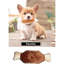 Hype Store Peluş Kemik Dayanıklı Sesli Köpek Oyuncağı