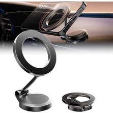 Hype Store G118 Magsafe Ile Uyumlu Süper Mıknatıslı Dönebilen Içerisindeki Metal Aparatlarla Tüm Cep Telefonlar