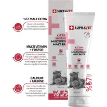 Hype Store Supravet Hamile ve Yavru Kediler Için Kalsiyum ve Taurinli Kedi Macunu 100 Gr. (%57 Extra Malt)