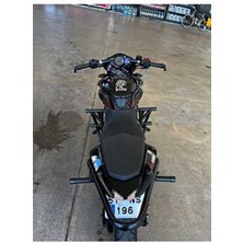 Hamza Motors Mavi Koruma Demiri Seti Bajaj Pulsar NS200 Uyumlu Motosiklet Aksesuarı