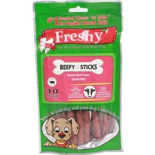 Hype Store Freshy Beefy Sticks Sığır Etli Tahılsız Köpek Ödülü 100 gr 10 Adet