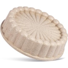 Hype Store Lezzetin Renkleri Alüminyum Döküm Granit Turta Tart Kalıbı 26 cm Vizon