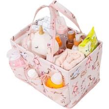 Hype Store Bebek Bakım Çantası – Hafif (139 Gr), 30X20X21 Cm, Kolay Temizlenebilir, Tek Parça, Pembe | Seyahat