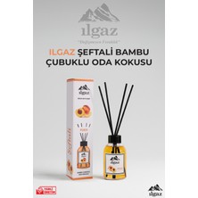 llgaz Reed Dıffuser Şeftali Oda Parfümü 110 ml Peach Ortam Kokusu Tropikal Meyve Oda Kokusu