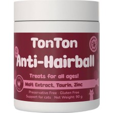 Hype Store Tonton Glutensiz Anti-Hairball Malt 60 Tablet(Yumuşak&çiğnenebilir, Biotin, Çinko, Taurin Destekli)
