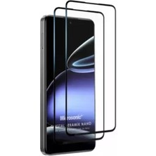 Hype Store S6 Lite SM-P615 10.4 Inç Siyah Ekran Çerçeveli Seramik Cam Ekran Koruyucu | Çizilmelere ve Darbelere