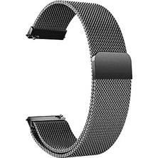 Starseven Microsonic Galaxy Watch 2 40MM Için Kordon Milanese Loop Siyah [galaxy Watch