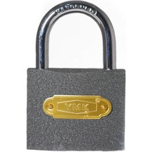 MiraLive Eko Gri Döküm Kısa Kancalı Asma Kilit 25MM