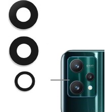 Fodos Realme 9 Pro Kamera Lensi Cam - Kamera Camı - Yapışkanlı RMX3471 RMX3472 Uyumlu