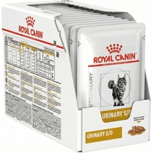 Royal Canin Urinary S/o Pouch Kedi Maması 12 Adet (Mesane Taşı Eritici ve Su Tüketimini Artırıcı)