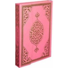 Kyops Kuranı Kerim Orta Boy Bilgisayar Hatlı Mühürlü Pembe